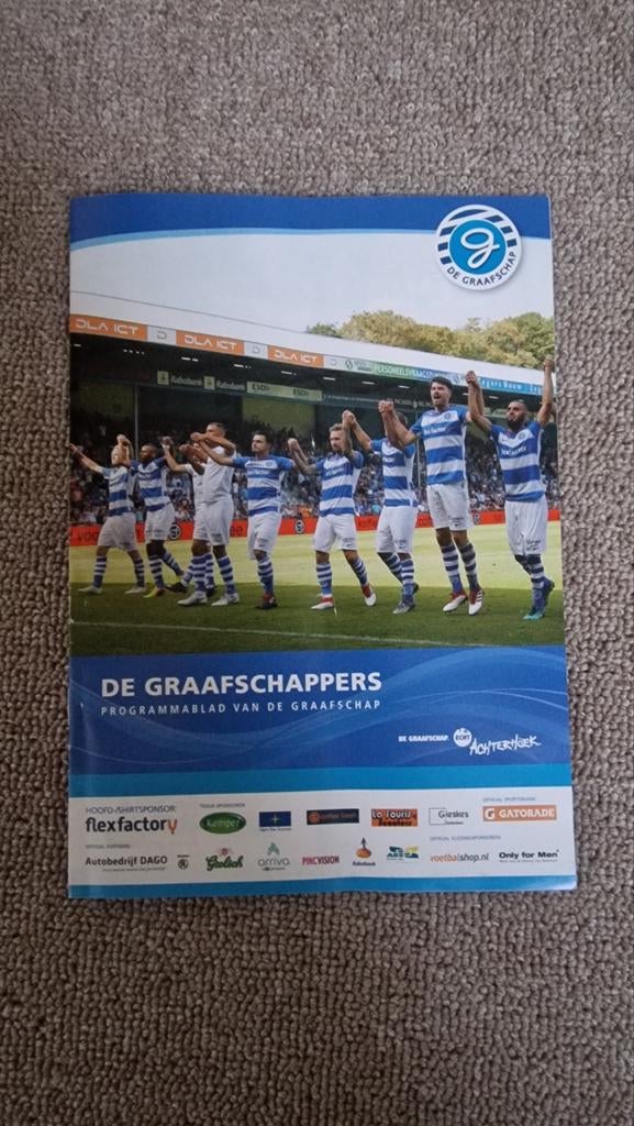 De Graafschap - Vitesse programmaboekje 2018, Ophalen of Verzenden, Gebruikt, Vitesse, Boek of Tijdschrift