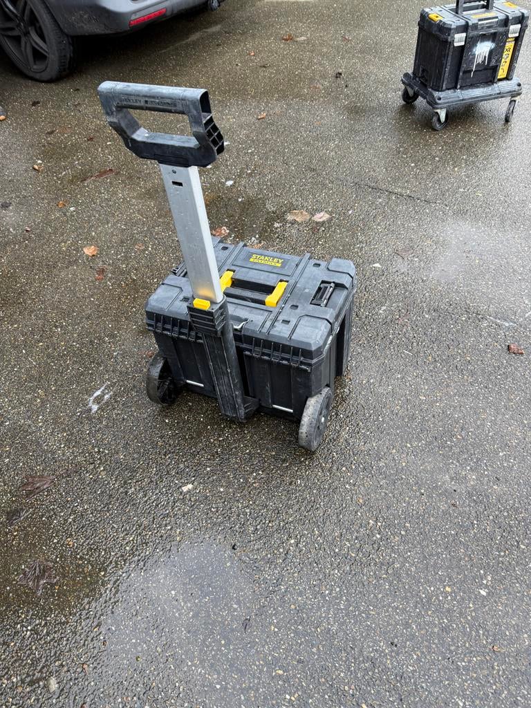 Stanley Gereedschapskist met Wielen - Mobiele Opbergoplossin, Doe-het-zelf en Verbouw, Gereedschapskisten, Ophalen, Gebruikt