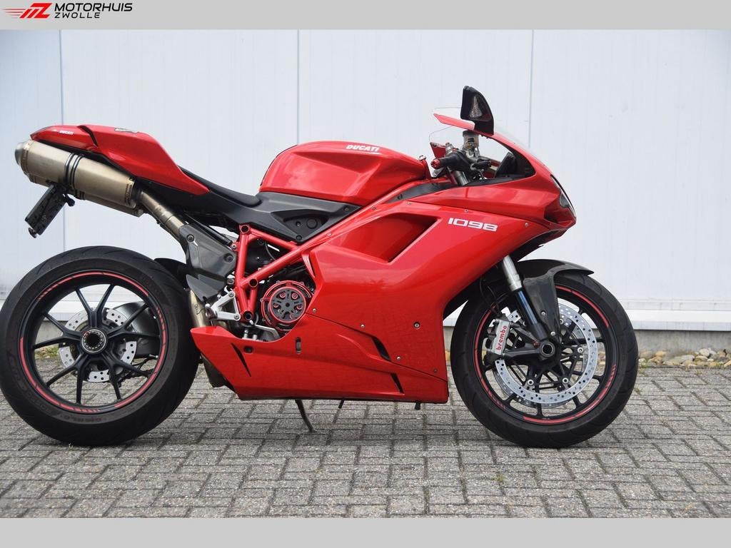 DUCATI 1098 (2007 - 46.766 km), Motoren, Motoren | Ducati, DUCATI, 2 cilinders, 1099 cc, Motorrijbewijs A