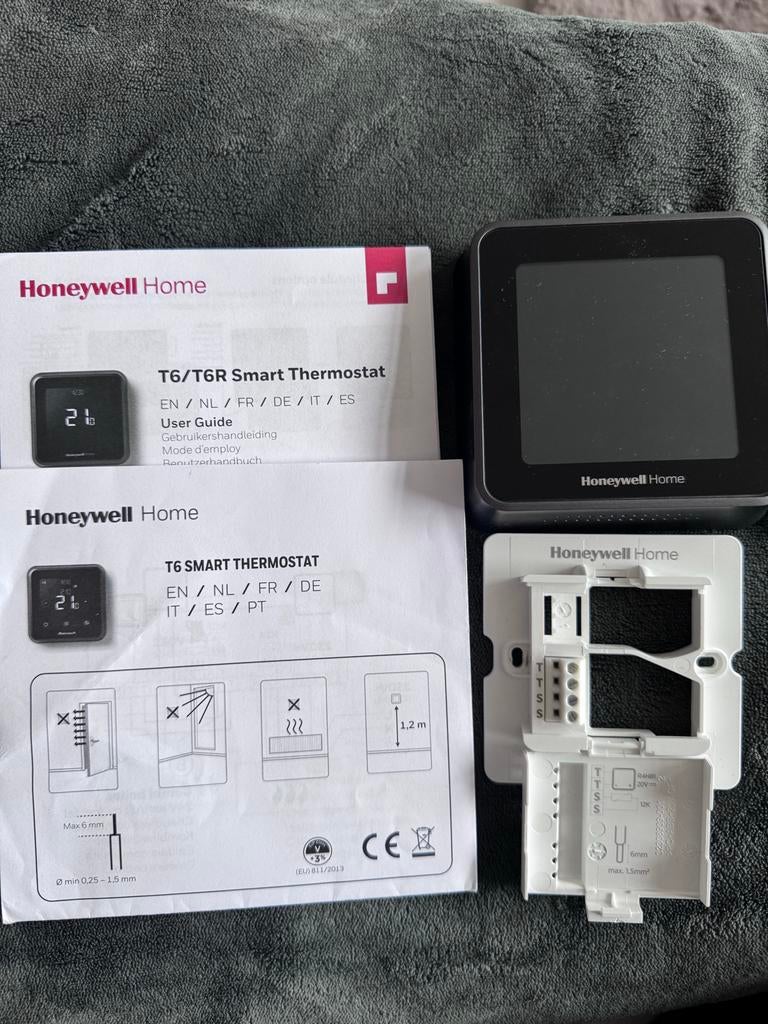 Honeywell T6 Slimme Thermostaat - Nieuwstaat, Ophalen, Slimme thermostaat, Zo goed als nieuw