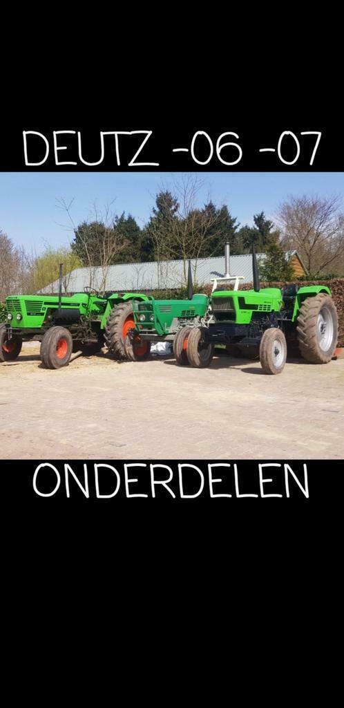 DEUTZ -06 -07 SERIE ONDERDELEN deutz, Ophalen of Verzenden