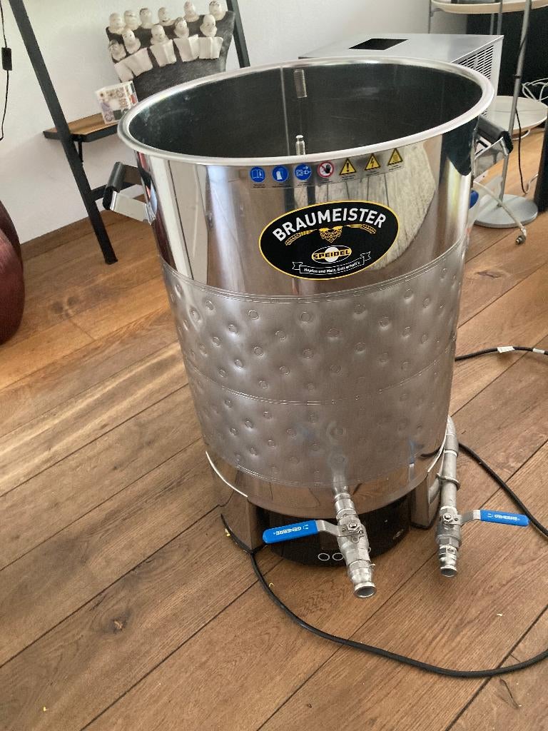 Brouwketel Speidel 50liter dubbelwandig met veel extra''s, Hobby en Vrije tijd, Overige Hobby en Vrije tijd, Ophalen, Zo goed als nieuw