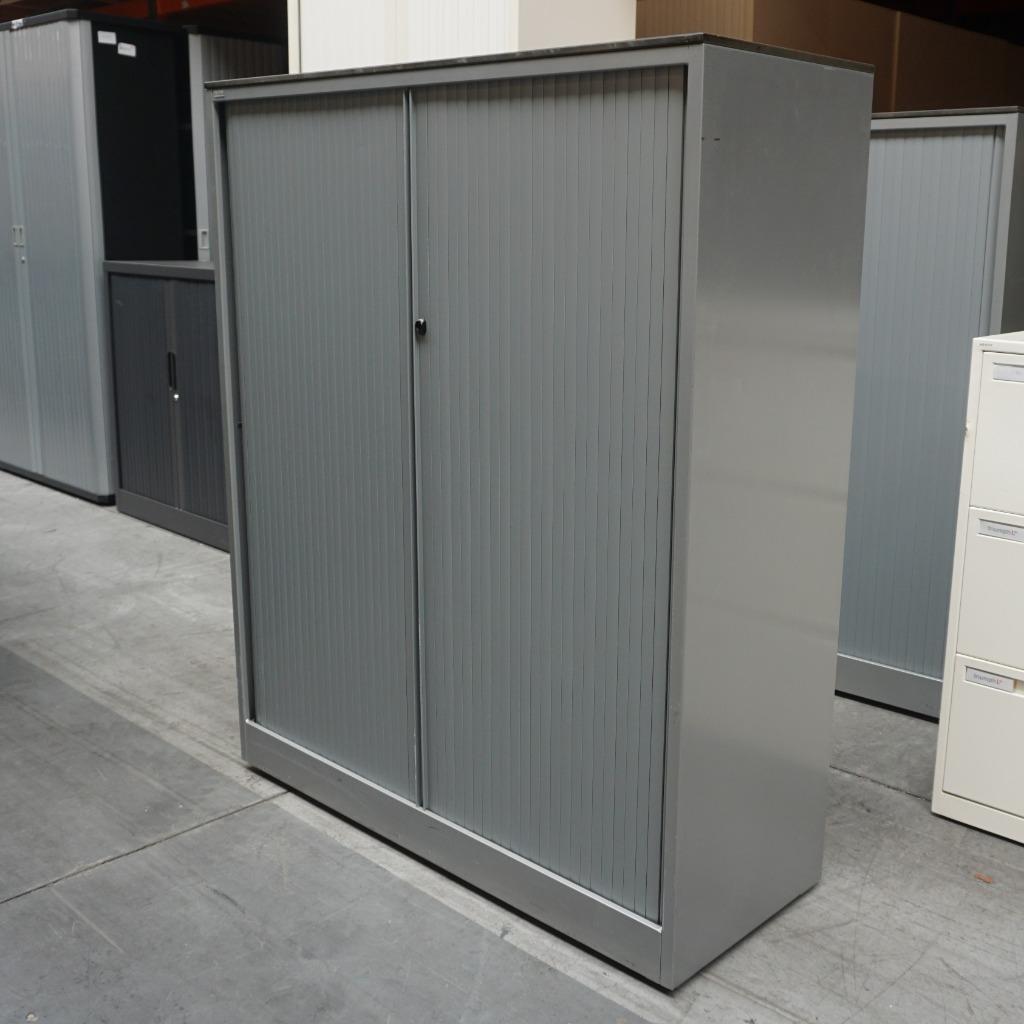 Ahrend Roldeurkasten | Garagekasten | Grijs | 144 x120 x 45, Gebruikt, 100 tot 150 cm, -, 100 tot 150 cm