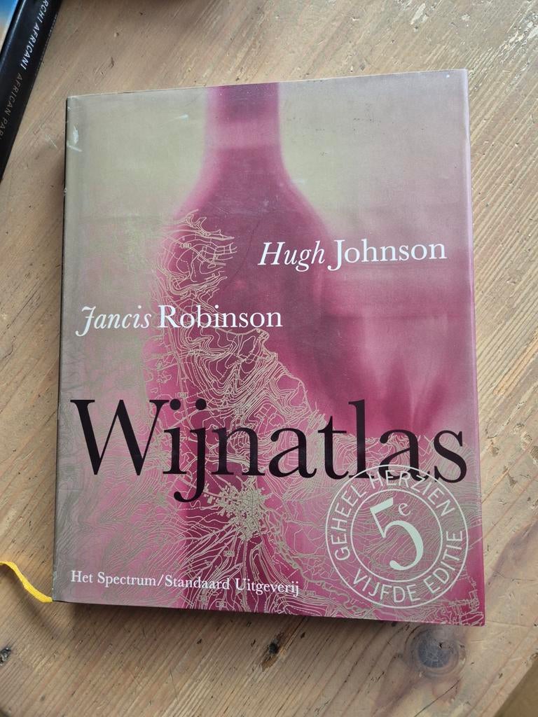 Wijnatlas - Hugh Johnson & Jancis Robinson, Overige atlassen, Ophalen of Verzenden, Zo goed als nieuw, 1800 tot 2000
