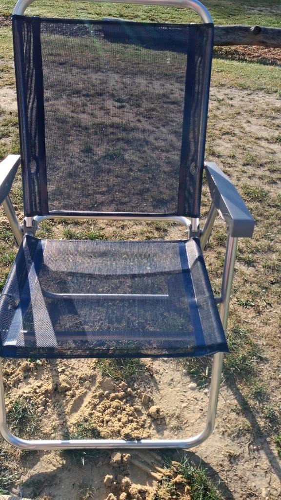 Campeer stoel, Ophalen of Verzenden, Zo goed als nieuw, Campingstoel