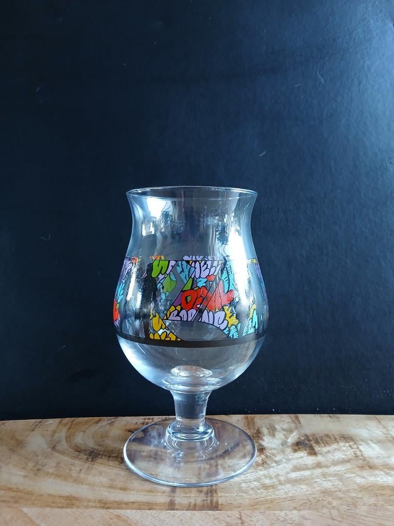 Duvel bier glas Fake 2021, Ophalen of Verzenden, Zo goed als nieuw, Glas of Glazen, Duvel