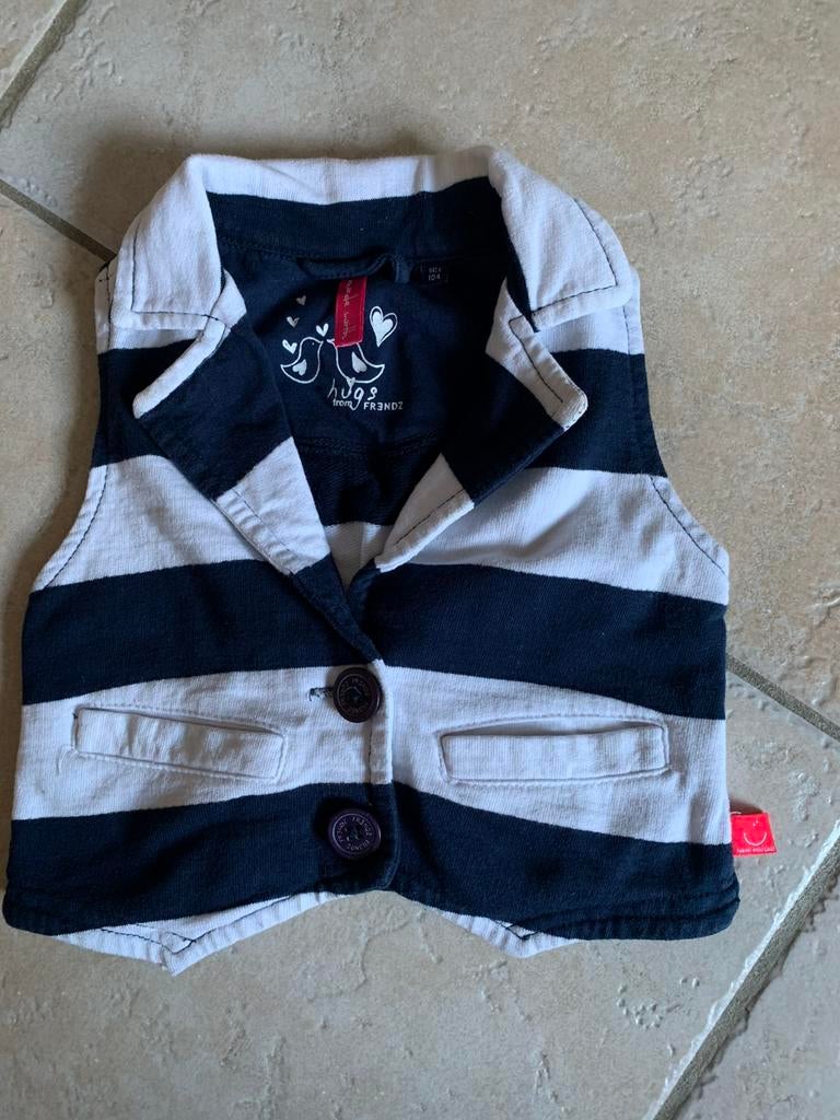 Gilet maat 104, Ophalen of Verzenden, Zo goed als nieuw, Meisje, Trui of Vest