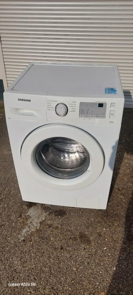 Samsung Wasmachine 8 kg, Witgoed en Apparatuur, Handwasprogramma, Gebruikt, Euromaxx, 8 tot 10 kg