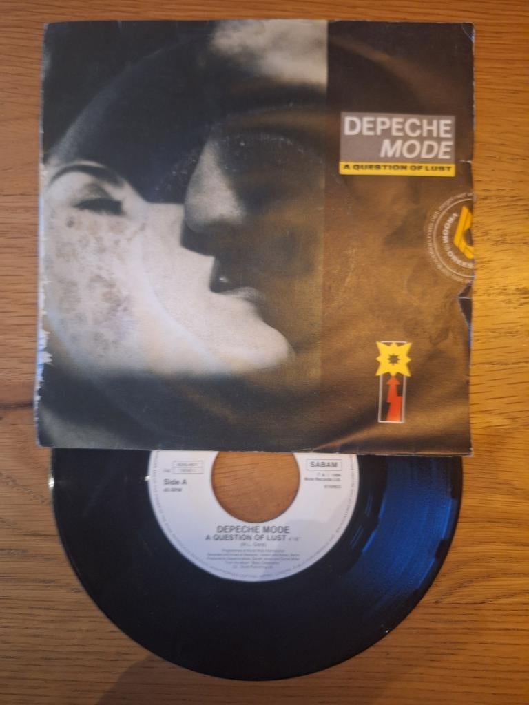 Depeche Mode - A Question of Lust - Vinyl Single, Gebruikt, 7 inch, Single, Ophalen of Verzenden