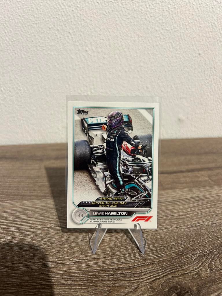 Lewis Hamilton 2022 F1 Topps Flagship #176 Mercedes, Ophalen of Verzenden, Zo goed als nieuw, Plaatje