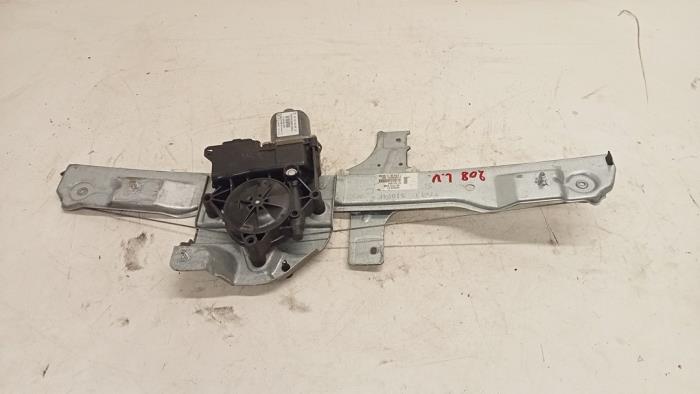 Ruitmechaniek 4Deurs links-voor van een Peugeot 208, Gebruikt, -, -, Ophalen of Verzenden
