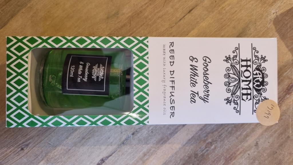 Geur Diffuser Set - Gooseberry & White Tea, Ophalen of Verzenden