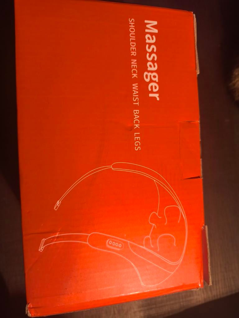Nieuwe Massager voor Nek, Schouders, Rug en Benen, Sport en Fitness, Massageproducten, Ophalen of Verzenden, Nieuw, Apparaat