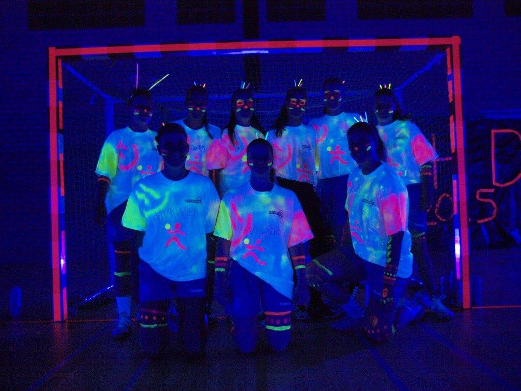 Blacklight voetbal glow in the dark zaalvoetbal glowsport UV, Maat XS of kleiner, Ophalen, Nieuw, Overige typen