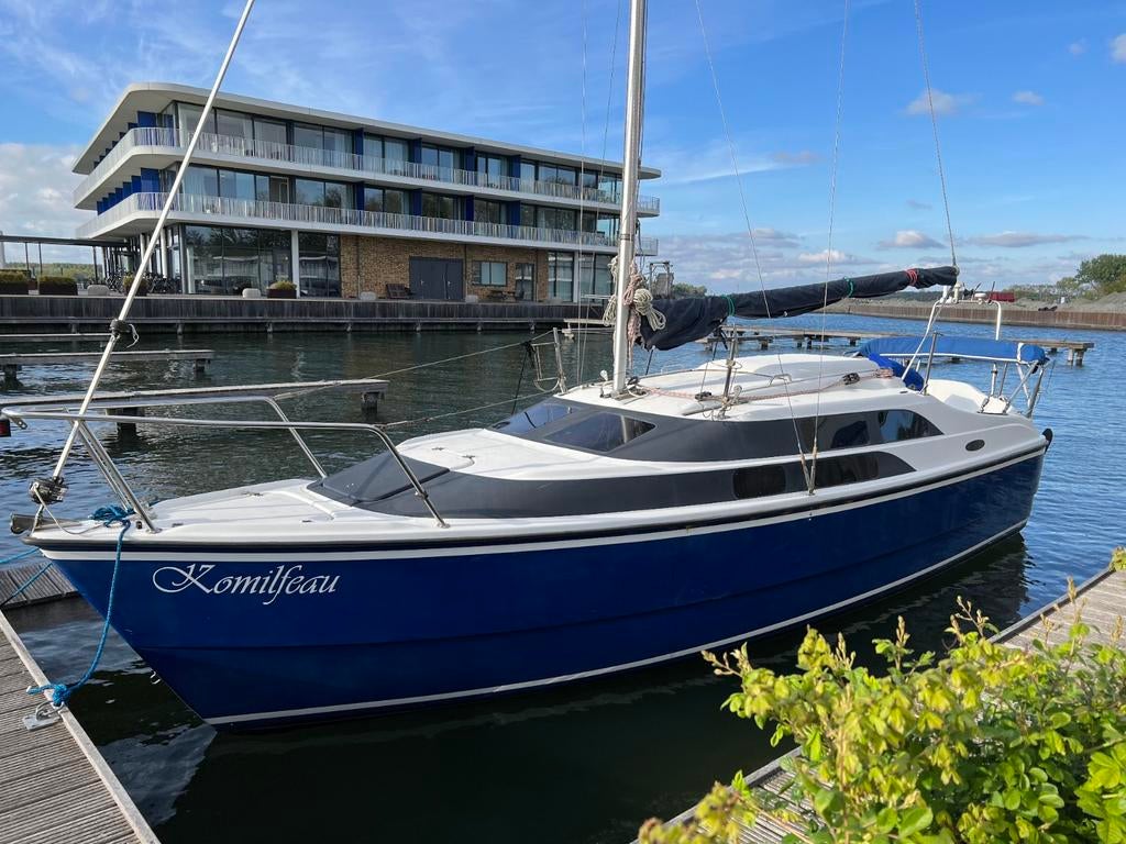 Macgregor 26 zeilboot motorboot // VERKOCHT, Gebruikt, Ophalen of Verzenden, Buitenboordmotor, Polyester