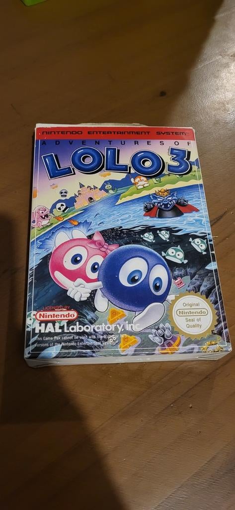 Adventures of Lolo 3 - NES, Puzzel en Educatief, Gebruikt, 1 speler, Ophalen of Verzenden