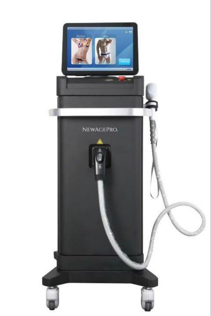 DIODE ICE QUATTROWAVE LASER BEWEZEN EFFECT NEWAGEPRO., Witgoed en Apparatuur, Persoonlijke-verzorgingsapparatuur, Ophalen of Verzenden