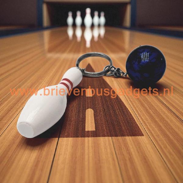 Sleutelhanger Bowlingpin met bal, Sport en Fitness, Bowlen, Www.brievenbusgagdets.nl, Verzenden, Www.brievenbusgagdets.nl, Overige typen
