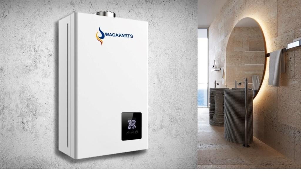 Wagaparts 12 ltr geiser gesloten propaan / butaan € 444,00, Ophalen of Verzenden, Minder dan 3 jaar oud, Minder dan 20 liter, Propaan of Butaan