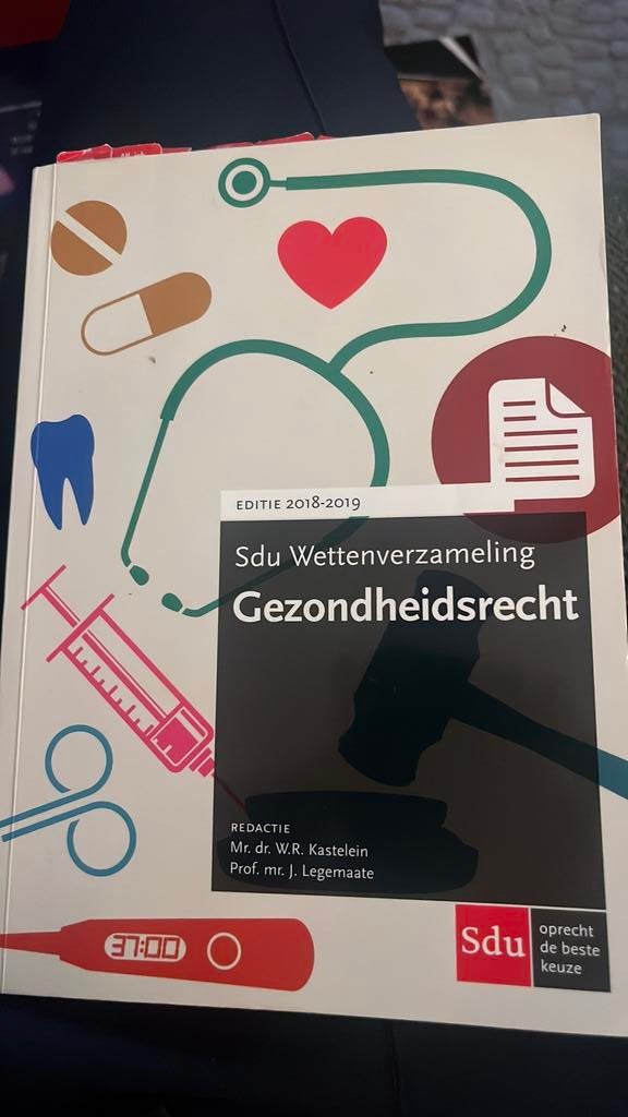 J. Legemaate - 2018-2019, J. Legemaate; W.R. Kastelein, Sociale wetenschap, Ophalen of Verzenden, Zo goed als nieuw