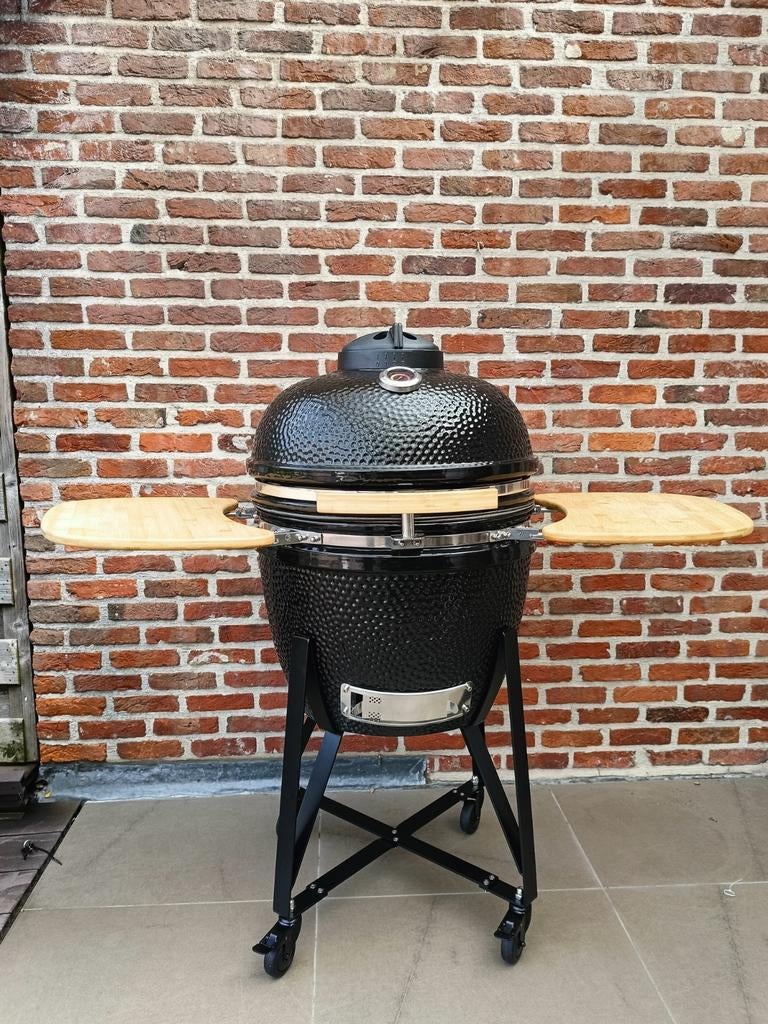 NIEUWE KAMADO LARGE 22INCH MET GARANTIE, Tuin en Terras, Houtskoolbarbecues, Ophalen of Verzenden, Nieuw, Overige, Met accessoires