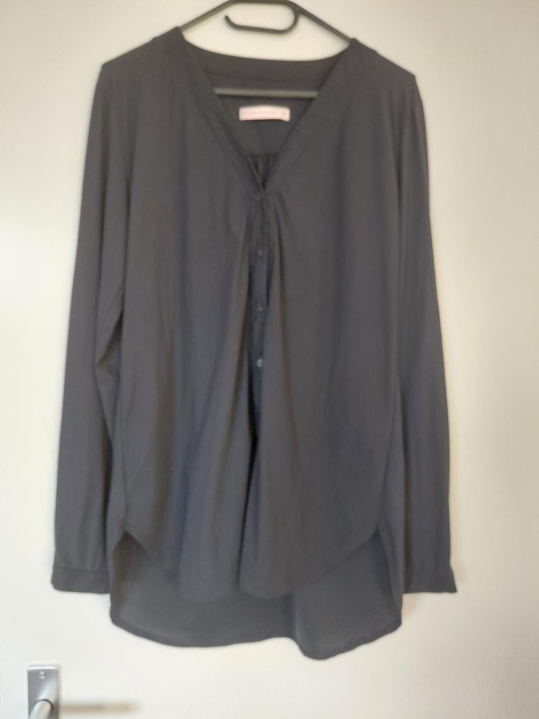 Studio Anneloes Evi Blouse - XS, Blauw, Kleding | Dames, Blouses en Tunieken, Studio Anneloes, Zo goed als nieuw, Maat 34 (XS) of kleiner