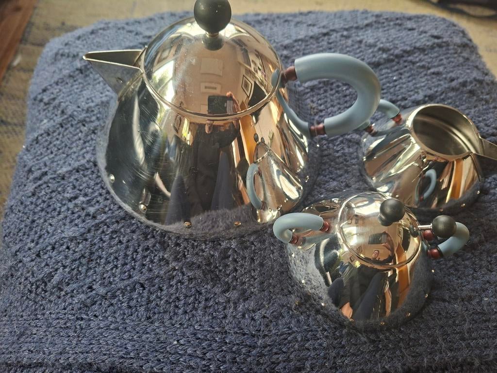 Alessi theepot zetje, Ophalen of Verzenden, Zo goed als nieuw, 25 tot 50 cm, Minder dan 100 cm