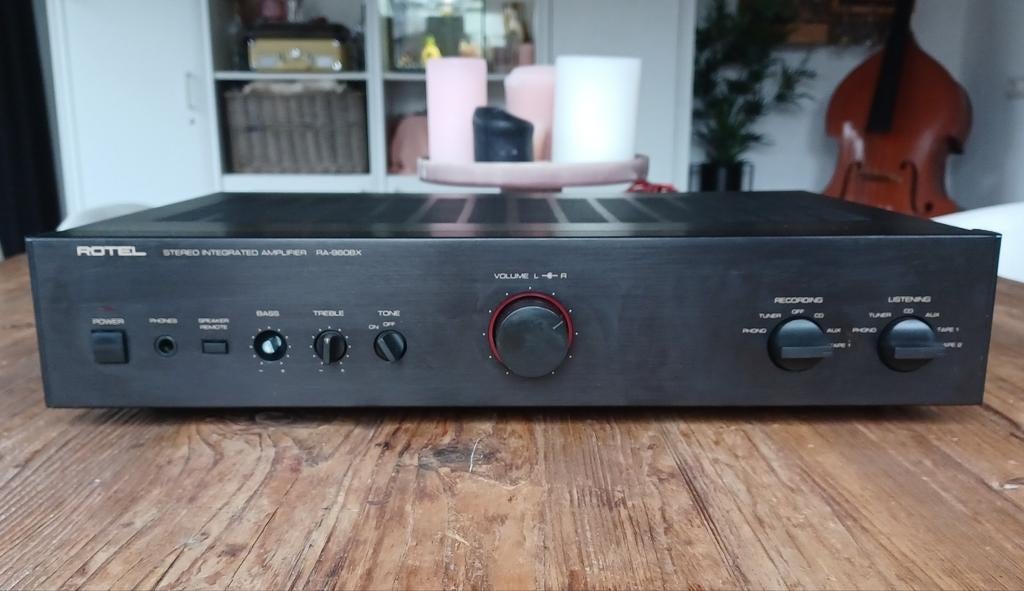 Rotel RA-960BX Versterker, Gebruikt, 60 tot 120 watt, Stereo, Ophalen