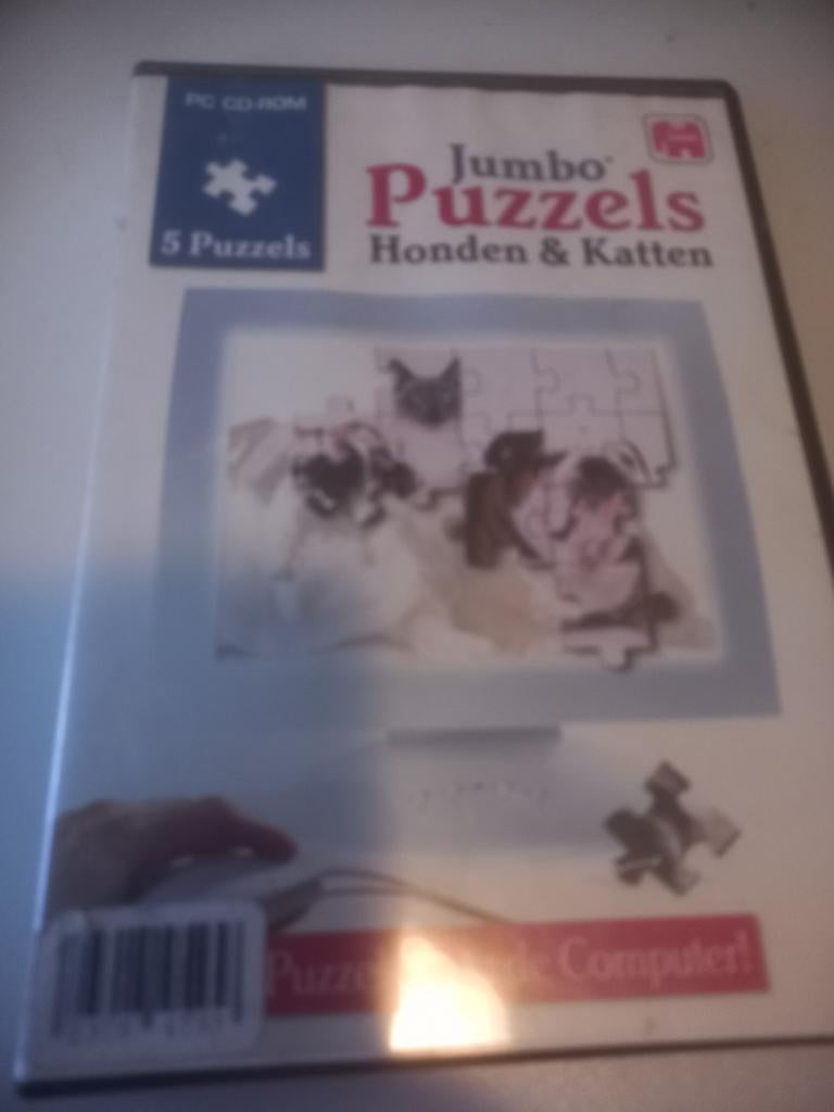 PC cd rom Jumbo Puzzels €2,-, Alle leeftijden, Ophalen of Verzenden, Zo goed als nieuw