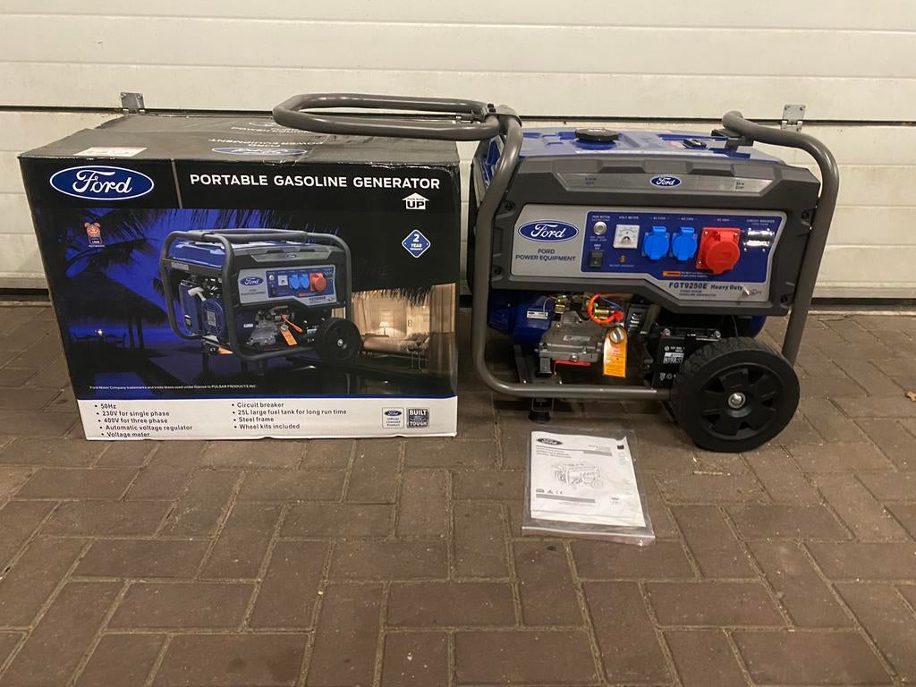Ford FGT9250E generator nieuw!, Caravans en Kamperen, Kampeergereedschap, Ophalen of Verzenden