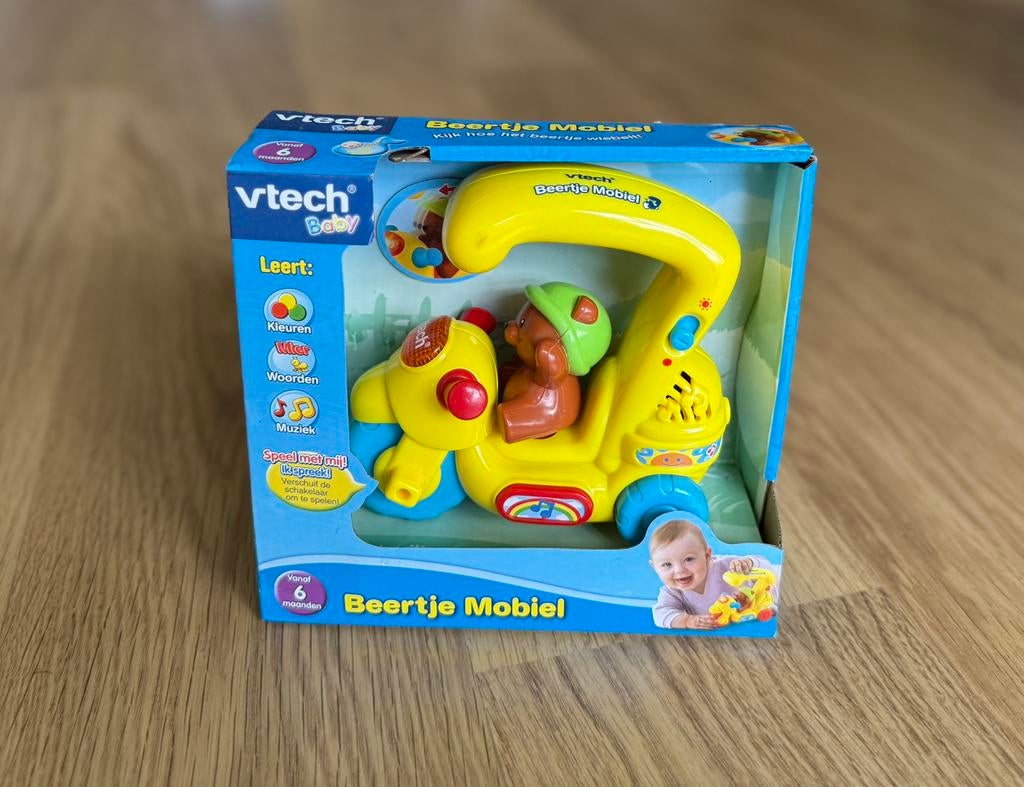 Vtech Beertje mobiel, Ophalen of Verzenden, Nieuw, Auto, Met licht