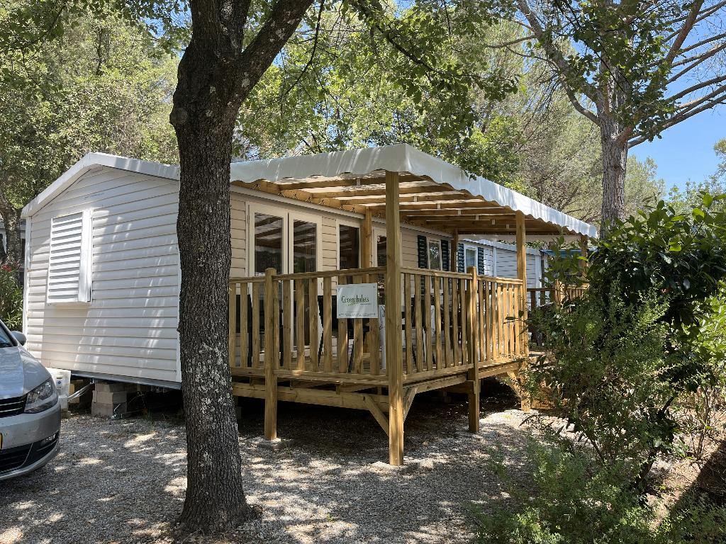 LAST MINUTE juni chalet camping Zuid Frankrijk zee zon, Provence en Côte d'Azur, Recreatiepark, Aan zee, Wasmachine