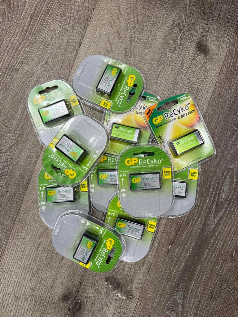 Oplaadbare baterijen nieuw in verpakking, Ophalen of Verzenden, Nieuw, Oplaadbaar