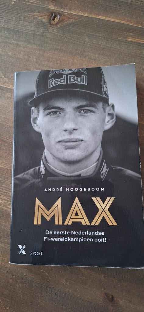 Max Verstappen boek - André Hoogeboom, Ophalen of Verzenden, Zo goed als nieuw, Overige sporten, André Hoogeboom