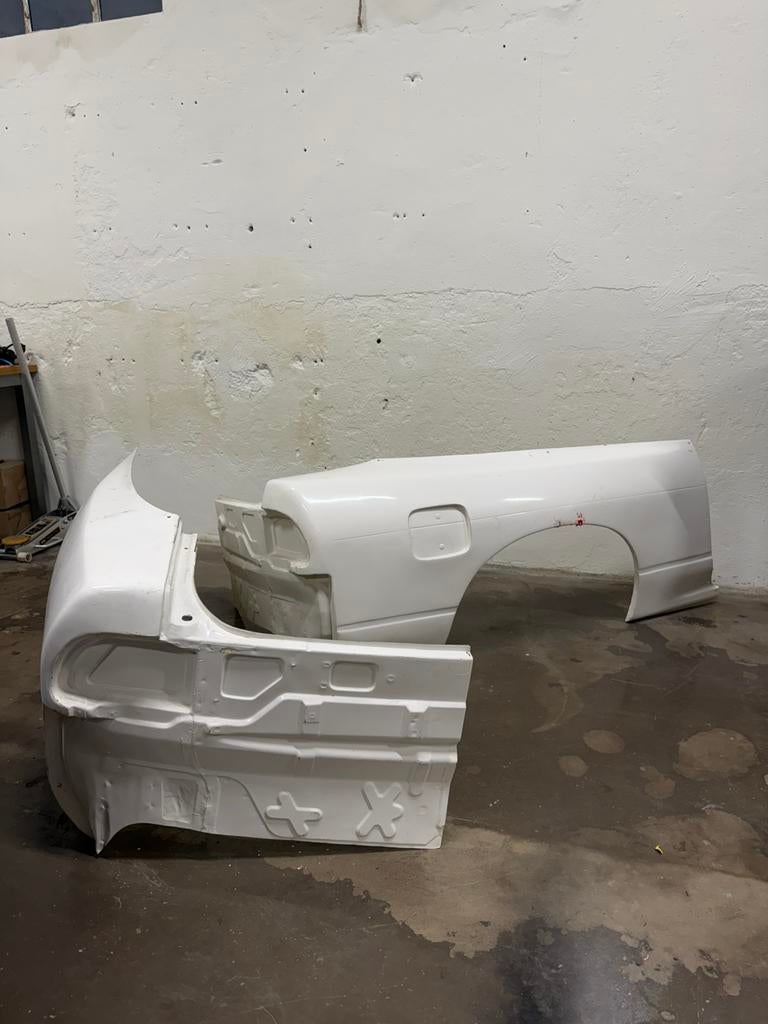 Nissan 180SX S13 Polyester kont +50mm, Auto-onderdelen, Ophalen, Voor, Nieuw, Bumper