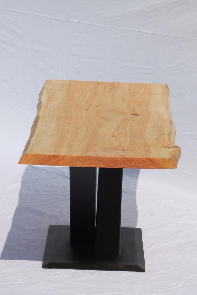 Populieren boomstamtafel 240x90cm, Huis en Inrichting, Tafels | Eettafels, Populier, Eikenhout, Rechthoekig, Nieuw