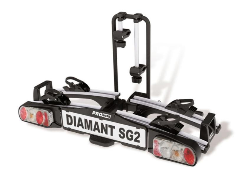 Pro-User Diamant SG2 - Fietsendrager + Oprijgoot + Tas - Set, Elektrische fiets, Nieuw, Ophalen of Verzenden, 2 fietsen