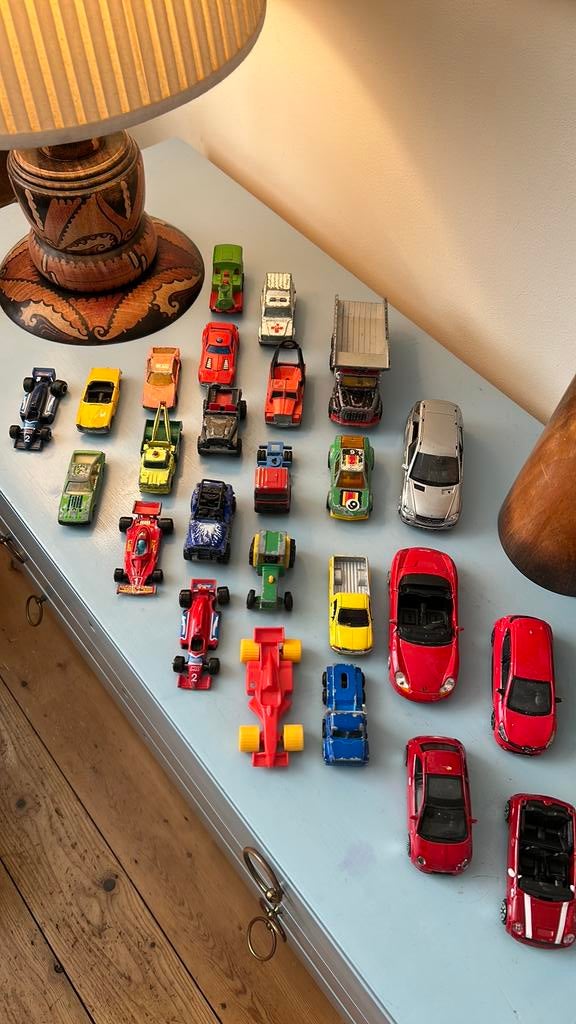 Vintage diecast auto’s Majorette Matchbox & Burago Welly, Ophalen of Verzenden, Gebruikt