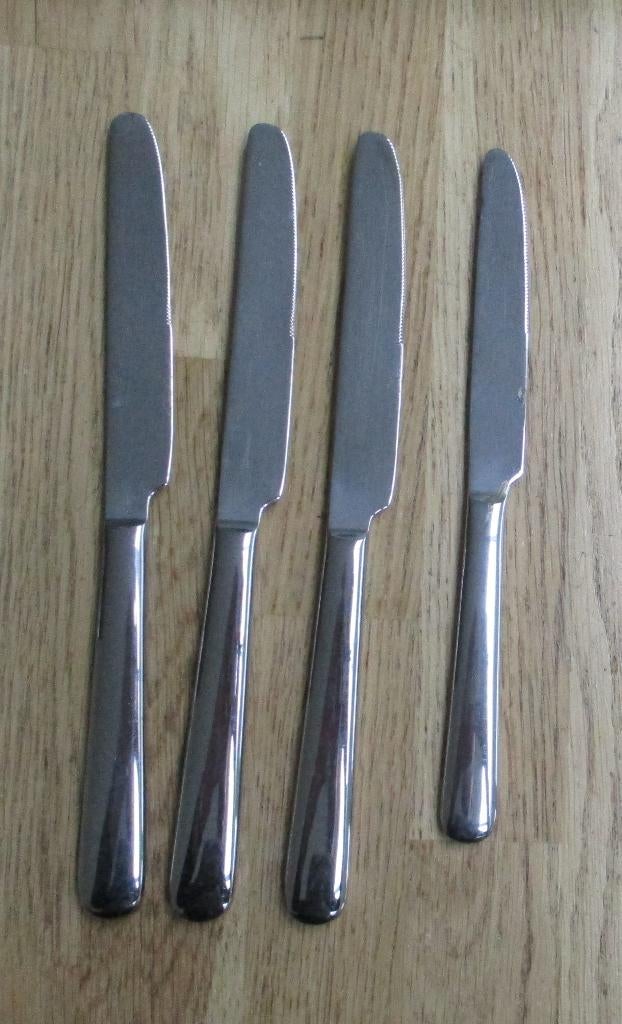 BSF messen ronde steel glanzend 19,6cm / 22,1cm, Huis en Inrichting, Keuken | Bestek, Ophalen of Verzenden, Rvs of Chroom