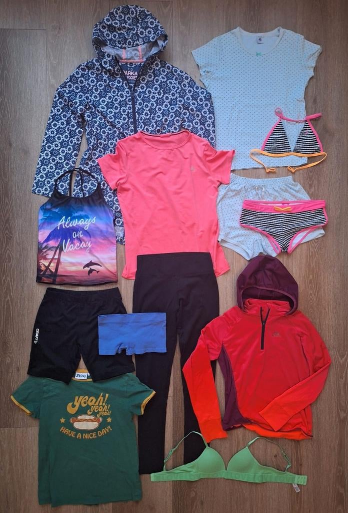 Kledingpakket maat 152 - Zomer/All season, Kinderen en Baby's, Kinderkleding | Maat 152, Gebruikt, Jongen of Meisje, Ophalen of Verzenden