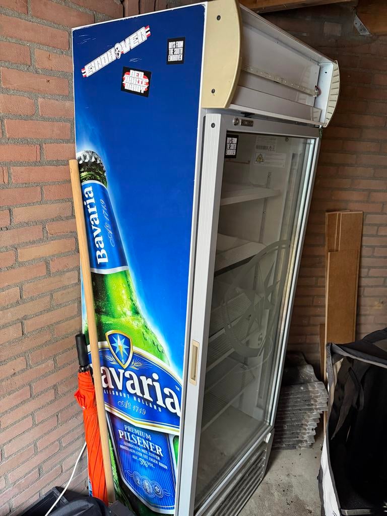 Bavaria Koelkast met Glasdeur - Horeca, Ophalen, 200 liter of meer, 60 cm of meer, 160 cm of meer