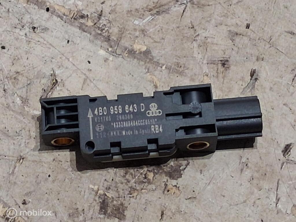 Airbag sensor Audi A3 8P 1.4 TFSI ('03-'12) 4B0959643D, Audi, Gebruikt, Audi, Ophalen of Verzenden