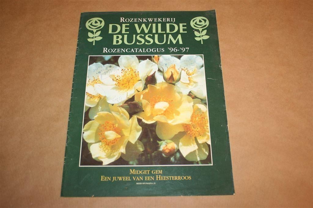Rozenkwekerij De Wilde Bussum | Rozencatalogus \'96-\'97, Ophalen of Verzenden, Gelezen, Bloemen, Planten en Bomen