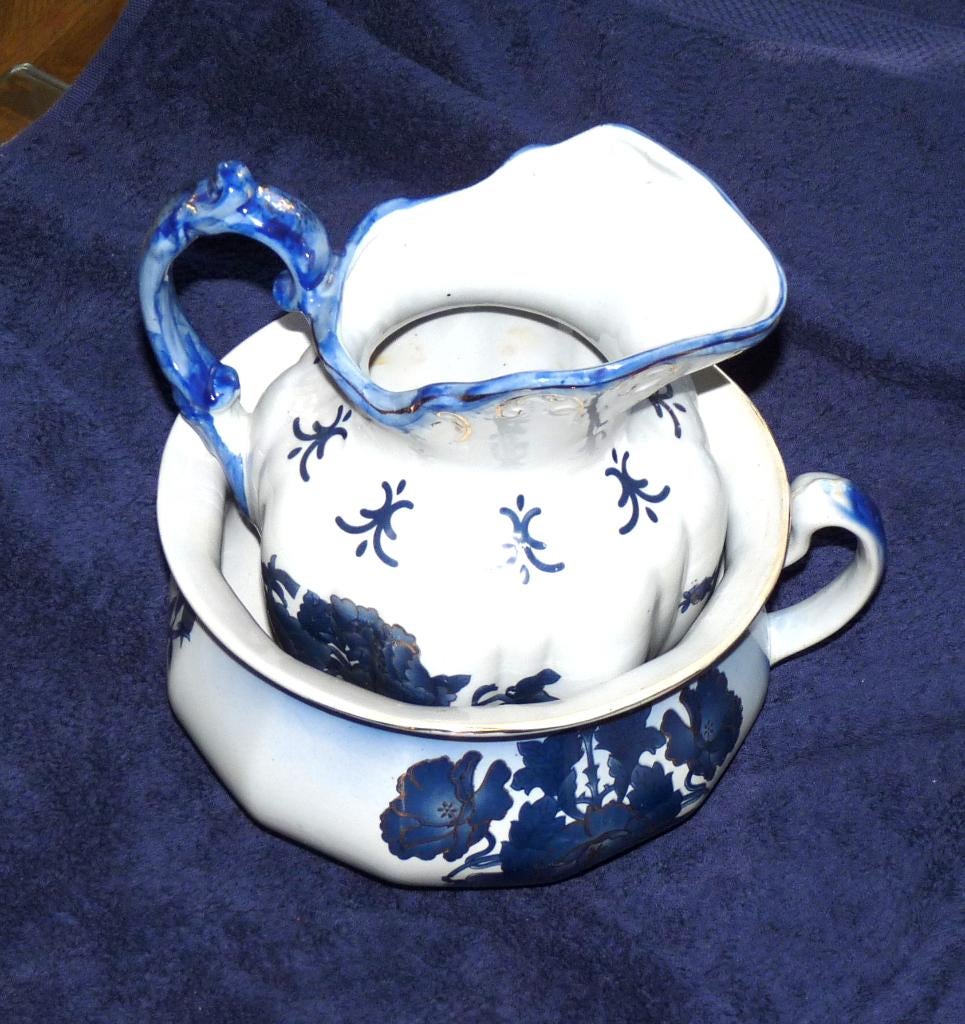 Gave Waskom Kombinatie in Delfts blauw uitgevoerd, Minder dan 50 cm, Nieuw, Ophalen of Verzenden, Minder dan 100 cm