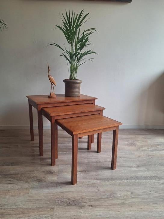 Vintage Mimeset Bent Silberg Möbler Denemarken, Ophalen, Minder dan 45 cm, Minder dan 55 cm, Zo goed als nieuw