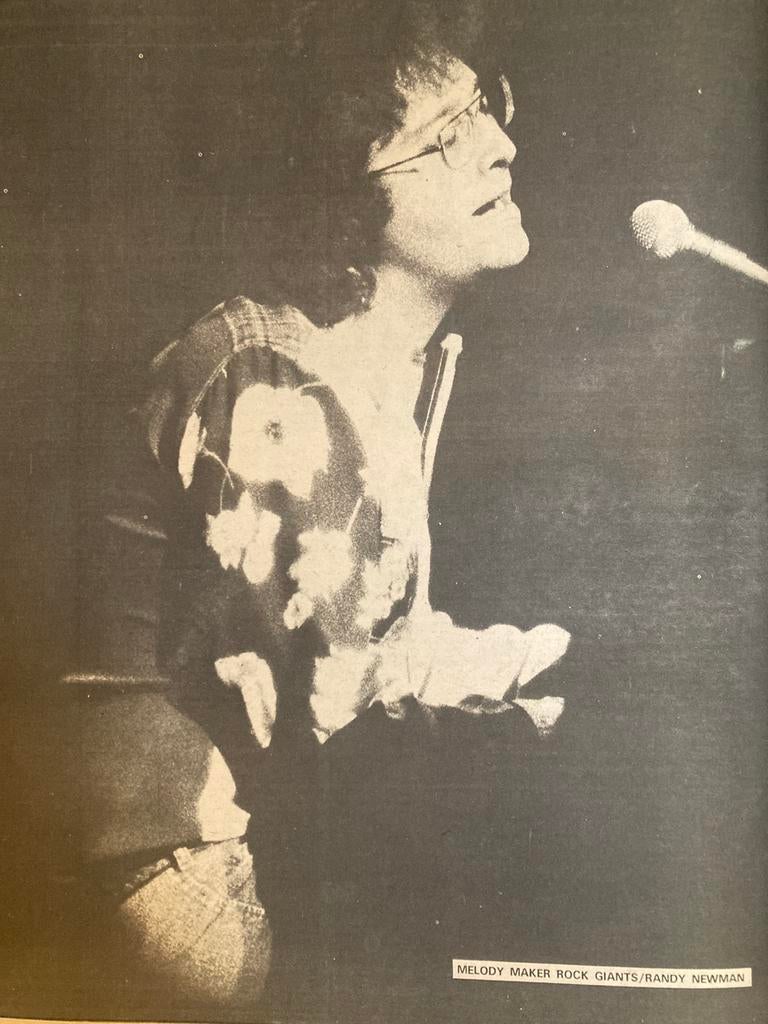 Poster A3 formaat RANDY NEWMAN, Ophalen of Verzenden
