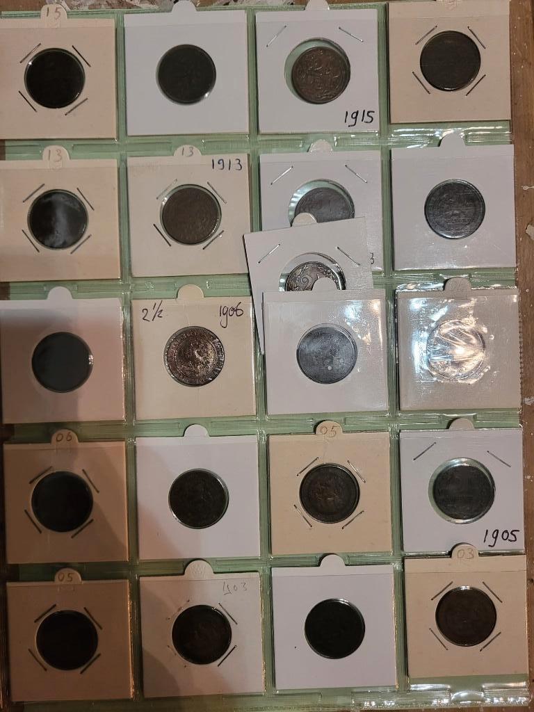 Munten 2,5 cent Wilhelmina, Ophalen of Verzenden, Koningin Wilhelmina