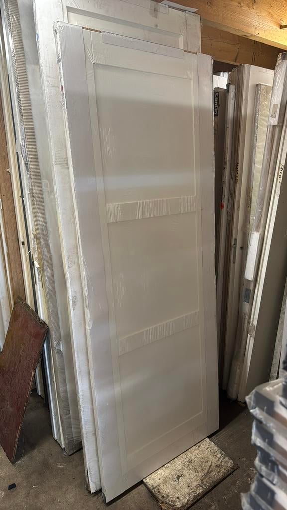 Verschillende Opdek paneeldeuren 78x211.5 cm, Ophalen, Minder dan 80 cm, Binnendeur, Nieuw