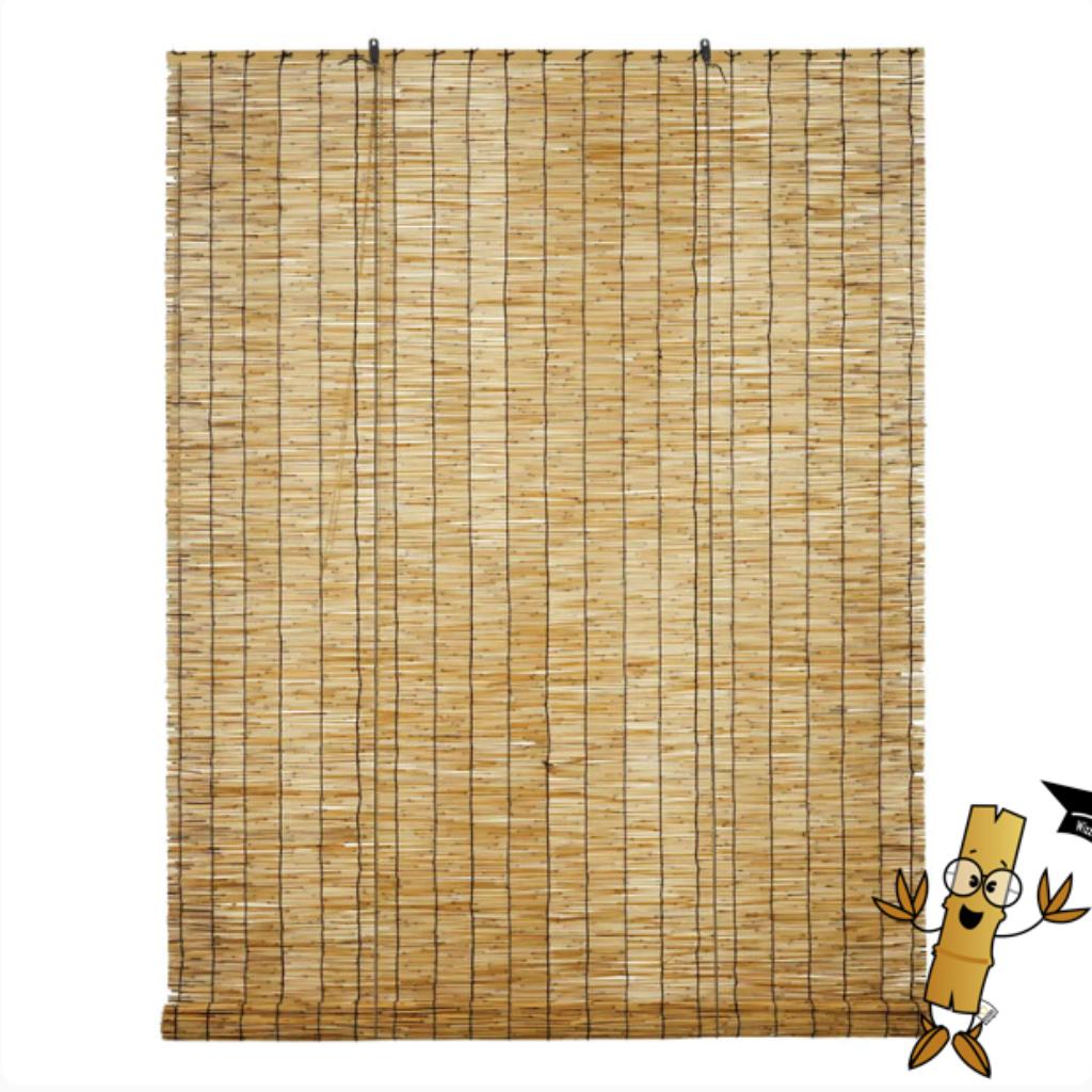 Rieten rolgordijnen natuurlijk en betaalbaar! Nu 15% korting, Huis en Inrichting, Nieuw, Natuurlijk riet, Bruin, 150 tot 200 cm