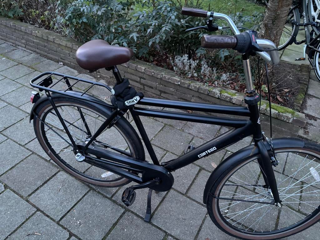 Heren fiets Cortego (namaak Cortina), Ophalen, Zo goed als nieuw, Overige merken, Versnellingen